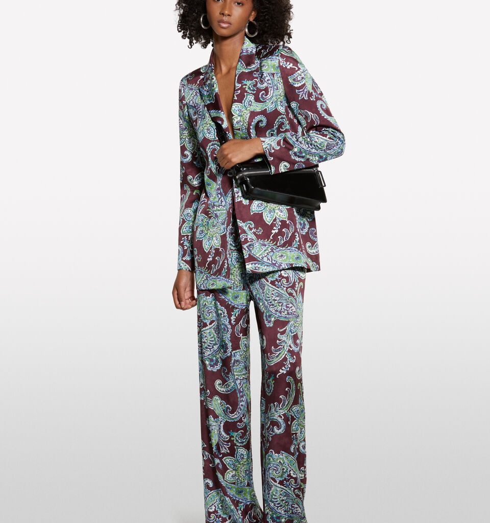 Μπλέιζερ ανοιχτό με σχέδια paisley - μπλέιζερ γυναικεία - Πολύχρωμο | Sisley image number 1